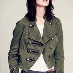 Free People Keep Us Together Band Jacket